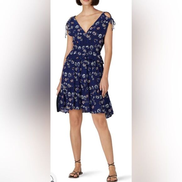 Thakoon Lotus Printed Dress Size 6 - Picture 1 of 9